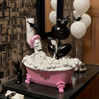 Bath Female Ghost Bathtub Statue Resin Decorations