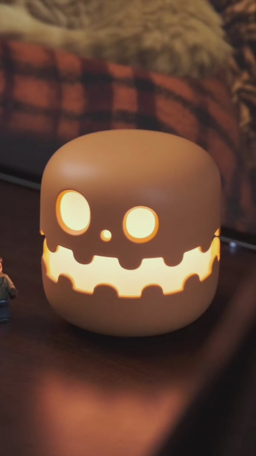 Pumpkin Lamp Bedside Halloween Funny Decoration Ambience Light For Bedrooms Living Room Decoration Kids Birthday Gift Halloween Decorations